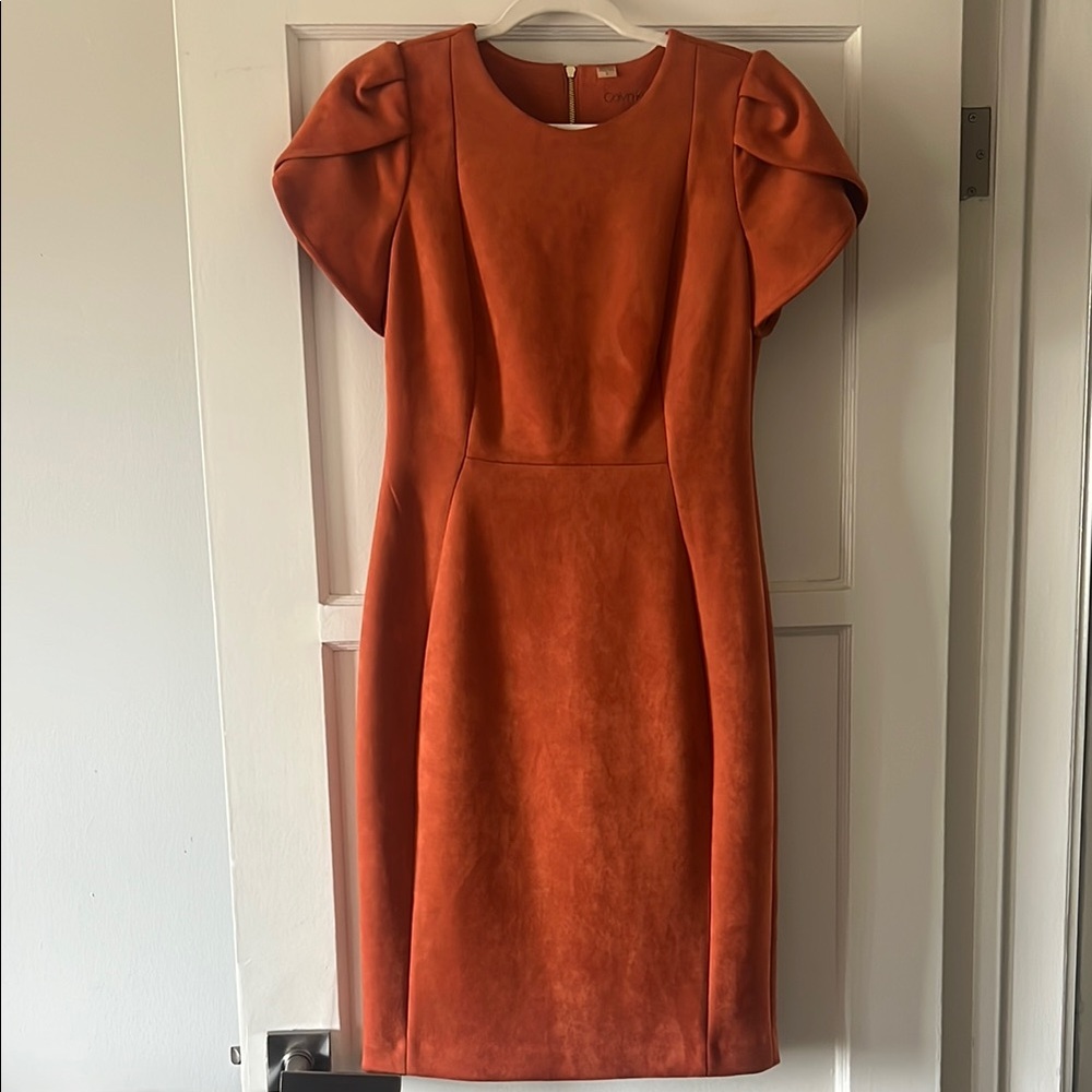 Elegant Orange Dress